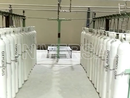 Industrial Oxygen Cylinder Filling System